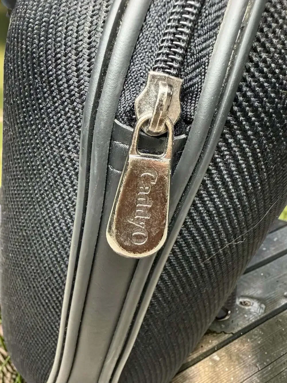 CaddyO Insulated Wine Bottle Carrier Tote with Shoulder Strap and Corkscrew
